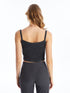 LC Waikiki U Neck Regular Strappy Crop Women's Singlet